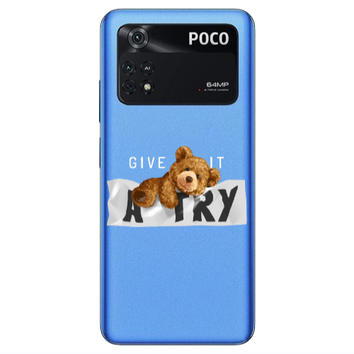 Xiaomi Poco M4 Pro 4G Give me Transparent Silicone TPU Θήκη