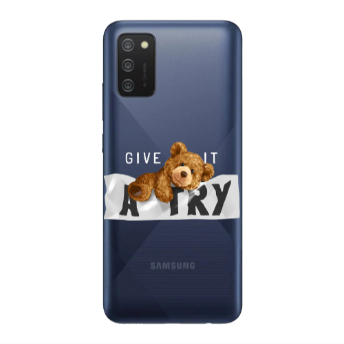 Samsung A03S Give me Transparent Silicone TPU Θήκη