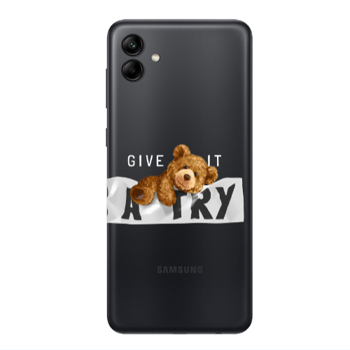 Samsung A04 Give me Transparent Silicone TPU Θήκη