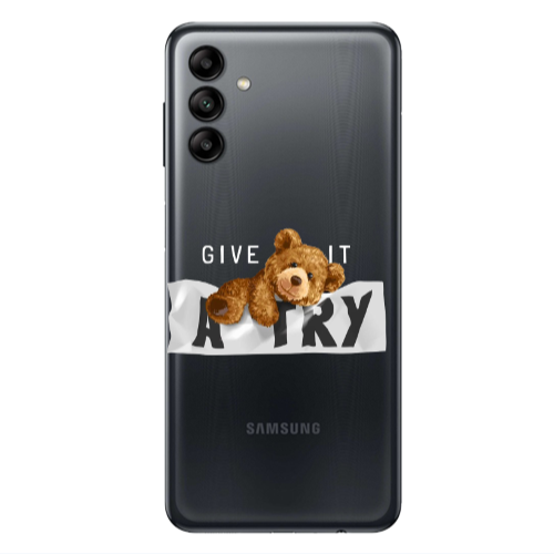 Samsung A04S Give me Transparent Silicone TPU Θήκη