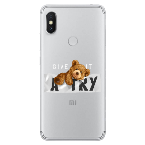 Xiaomi Redmi S2 Give me Transparent Silicone TPU Θήκη
