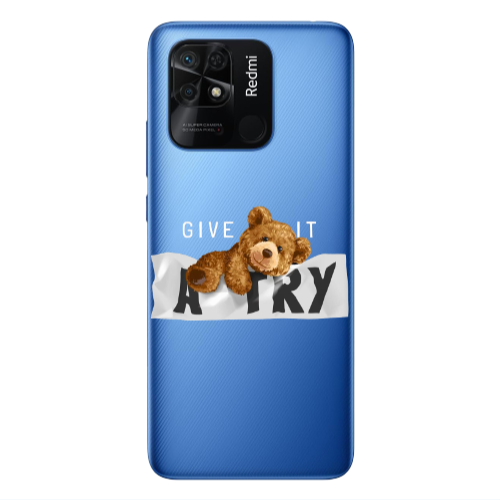 Xiaomi Poco C40 Give me Transparent Silicone TPU Θήκη