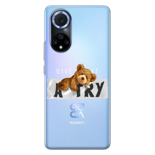 Huawei Nova 9 Give me Transparent Silicone TPU Θήκη