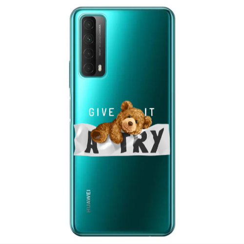 Huawei P Smart 2021 Give me Transparent Silicone TPU Θήκη