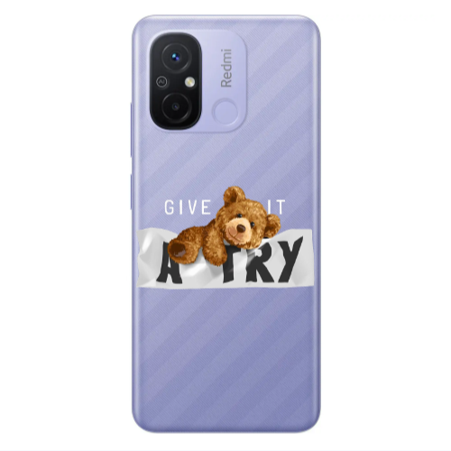 Xiaomi Redmi 12C Give me Transparent Silicone TPU Θήκη