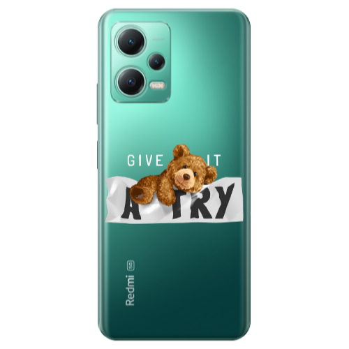 Xiaomi Redmi Note 12 Pro Plus 5G Give me Transparent Silicone TPU Θήκη