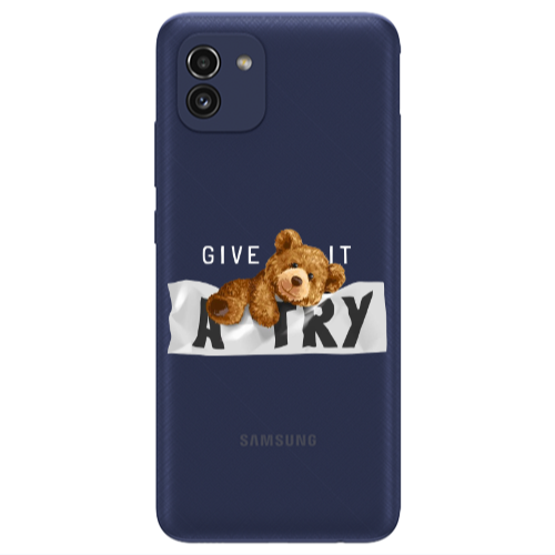 Samsung A03 Give me Transparent Silicone TPU Θήκη