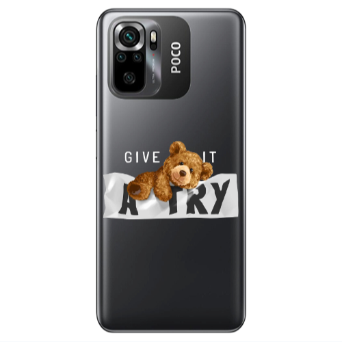 Xiaomi Poco M5 s Give me Transparent Silicone TPU Θήκη