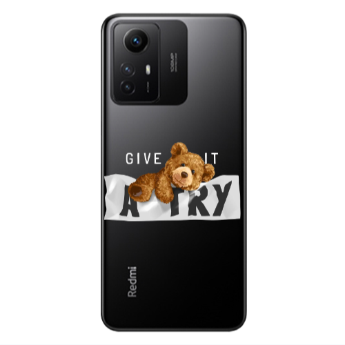 Xiaomi Redmi Note 12s Give me Transparent Silicone TPU Θήκη