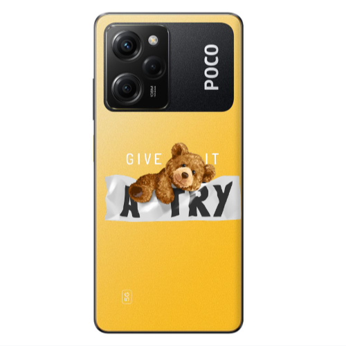 Xiaomi Poco X5 Pro Give me Transparent Silicone TPU Θήκη