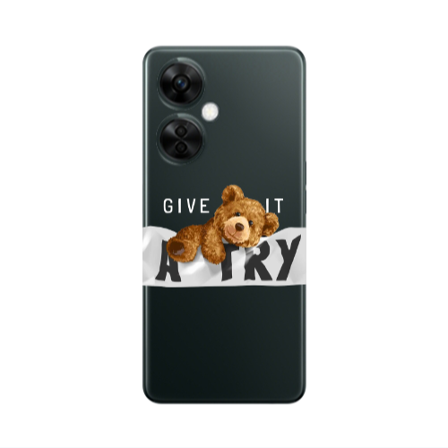 Oneplus Nord CE 3 Lite 5G Give me Transparent Silicone TPU Θήκη