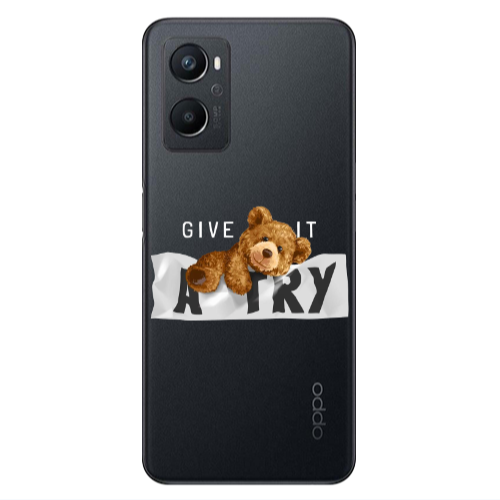 Oppo A 96 Give me Transparent Silicone TPU Θήκη