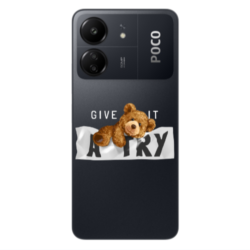 Xiaomi Poco C65 Give me Transparent Silicone TPU Θήκη