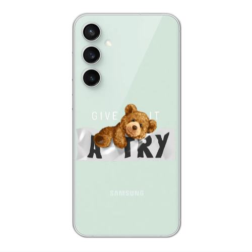 Samsung S24 FE Give me Transparent Silicone TPU Θήκη