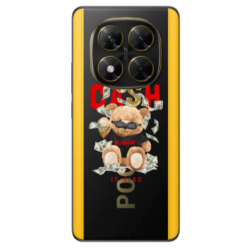 Xiaomi Poco X7 Cash is king Transparent Silicone TPU Θήκη