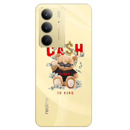 Realme C 75 Cash is king Transparent Silicone TPU Θήκη