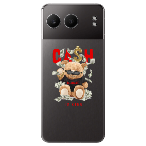 Oneplus Nord 4 Cash is king Transparent Silicone TPU Θήκη