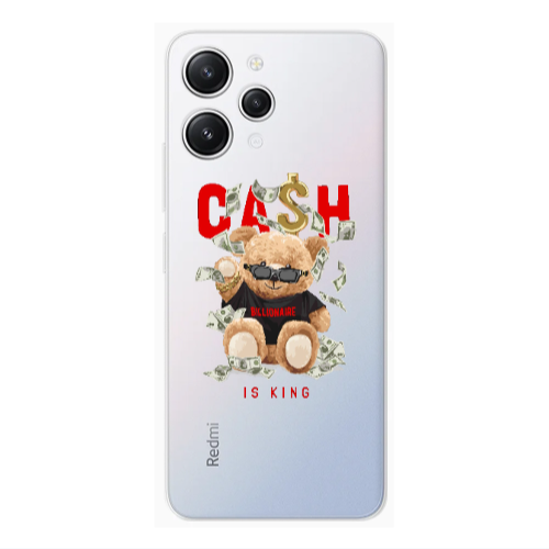Xiaomi Redmi 12 Cash is king Transparent Silicone TPU Θήκη