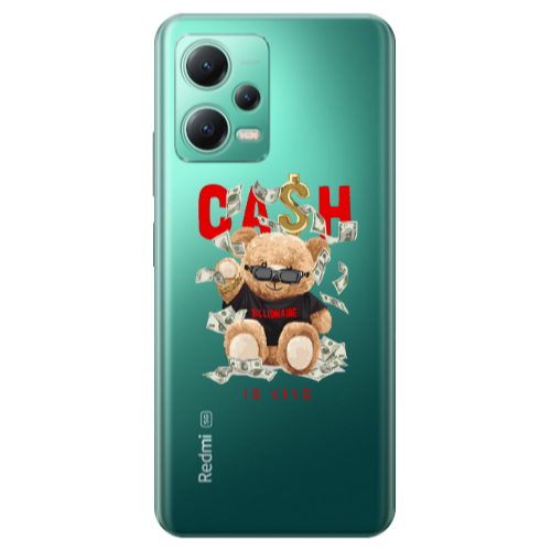 Xiaomi Redmi Note 12 Pro Plus 5G Cash is king Transparent Silicone TPU Θήκη