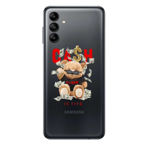 Samsung A13 5G Cash is king Transparent Silicone TPU Θήκη