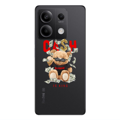 Xiaomi Redmi Note 13 5G Cash is king Transparent Silicone TPU Θήκη