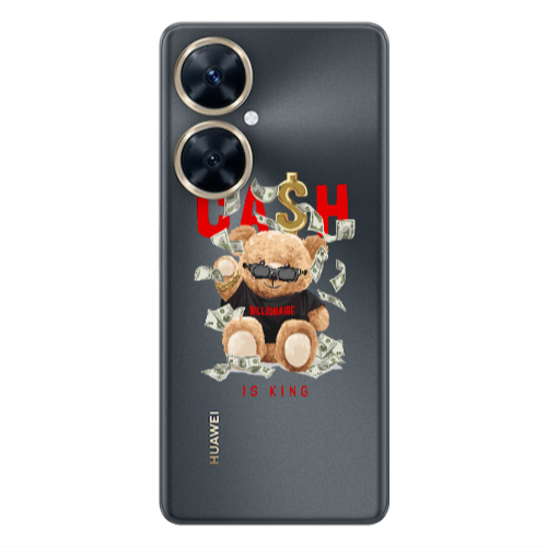 Huawei Nova 11i Cash is king Transparent Silicone TPU Θήκη