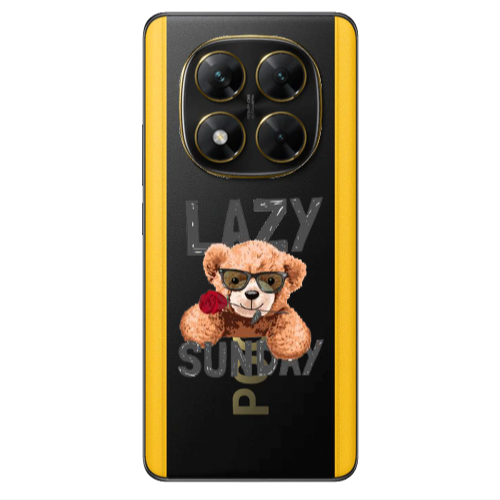Xiaomi Poco X7 Lazy sunday Transparent Silicone TPU Θήκη