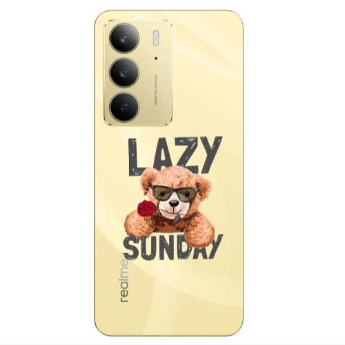Realme C 75 Lazy sunday Transparent Silicone TPU Θήκη