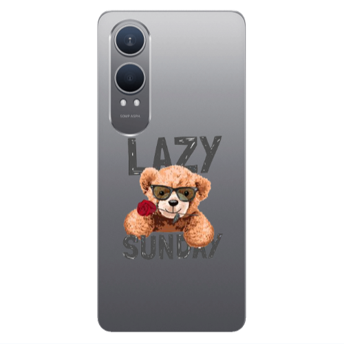 Oneplus Nord Ce 4 lite Lazy sunday Transparent Silicone TPU Θήκη