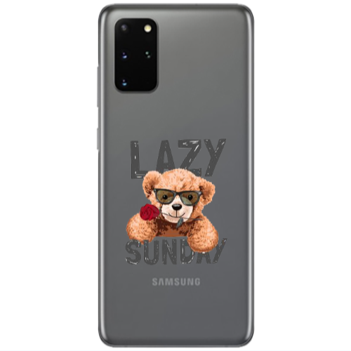 Samsung S20 Plus Lazy sunday Transparent Silicone TPU Θήκη