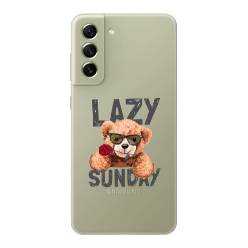 Samsung S22 Lazy sunday Transparent Silicone TPU Θήκη