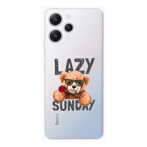 Xiaomi Redmi 12 Lazy sunday Transparent Silicone TPU Θήκη
