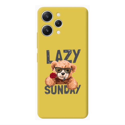 Xiaomi Redmi 12 Lazy sunday Yellow Colored Silicone TPU Θήκη