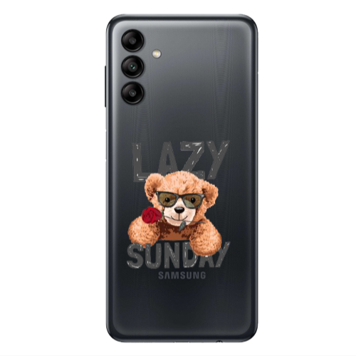 Samsung A13 5G Lazy sunday Transparent Silicone TPU Θήκη