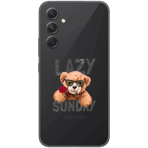 Samsung  Galaxy A05s Lazy sunday Transparent Silicone TPU Θήκη