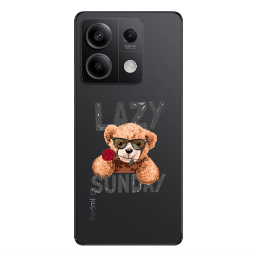 Xiaomi Redmi Note 13 5G Lazy sunday Transparent Silicone TPU Θήκη