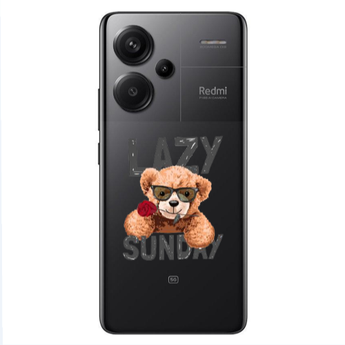 Xiaomi Redmi Note 13 Pro+ 5G  Lazy sunday Transparent Silicone TPU Θήκη