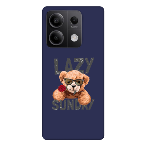 Xiaomi Redmi Note 13Pro 5G Lazy sunday Dark blue Colored Silicone TPU Θήκη