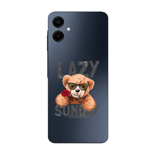 Samsung A06 Lazy sunday Transparent Silicone TPU Θήκη