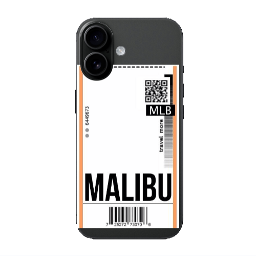 Apple Iphone 16 plus Malibu Travel More Transparent Silicone TPU Θήκη