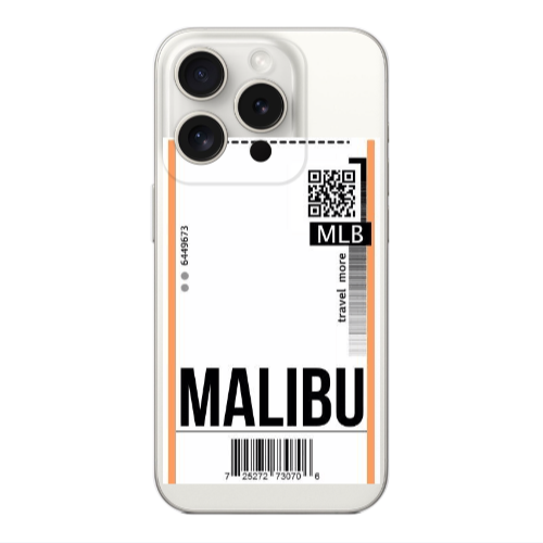 Apple Iphone 16 Pro Malibu Travel More Transparent Silicone TPU Θήκη
