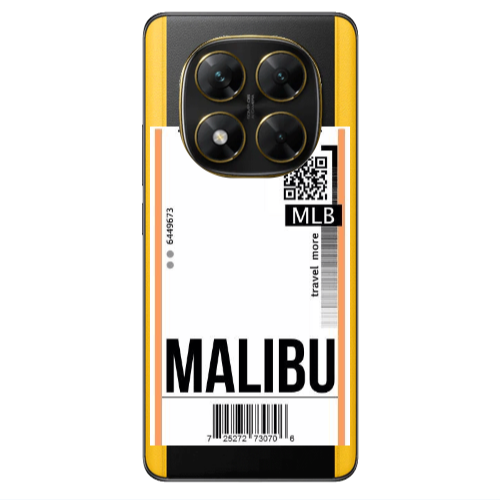 Xiaomi Poco X7 Malibu Travel More Transparent Silicone TPU Θήκη