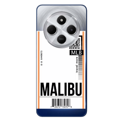 Xiaomi Redmi 14c Malibu Travel More Transparent Silicone TPU Θήκη