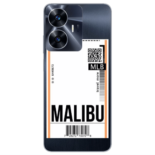 Realme Note 50 Malibu Travel More Transparent Silicone TPU Θήκη