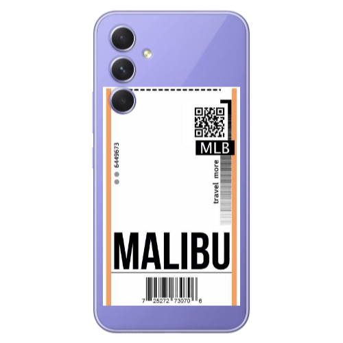 Samsung A56 Malibu Travel More Transparent Silicone TPU Θήκη