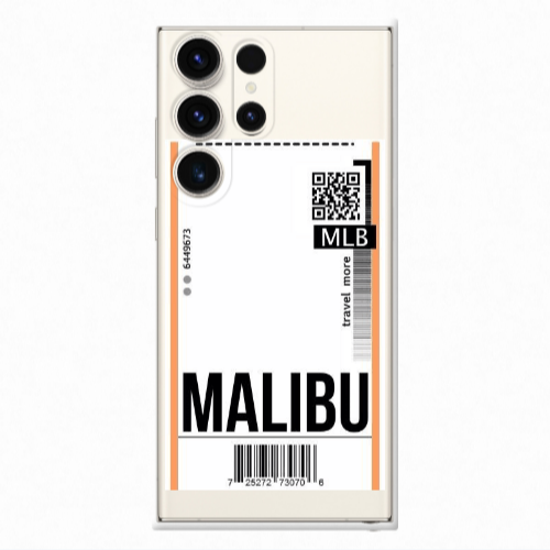 Samsung S25 Ultra Malibu Travel More Transparent Silicone TPU Θήκη