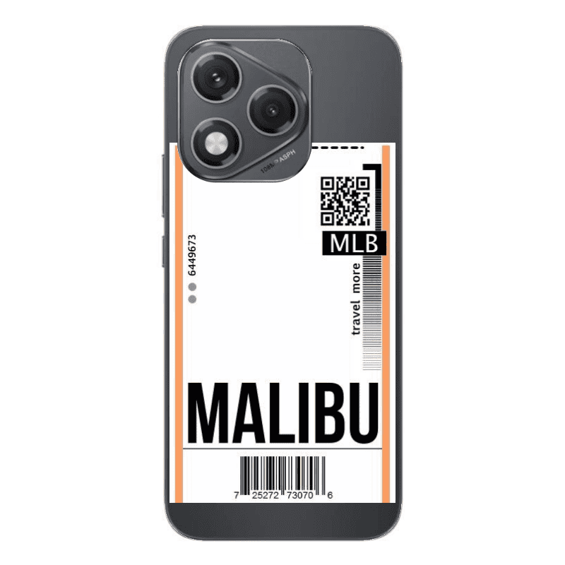 Honor 400 Lite Malibu Travel More Transparent Silicone TPU Θήκη