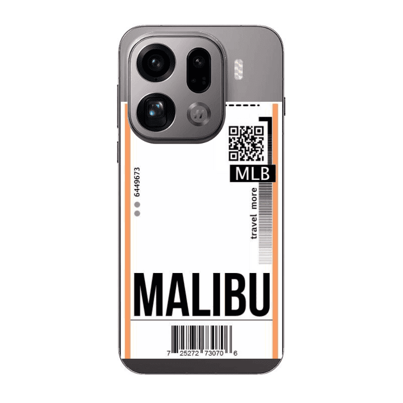 Oppo Find X9 Pro Malibu Travel More Transparent Silicone TPU Θήκη
