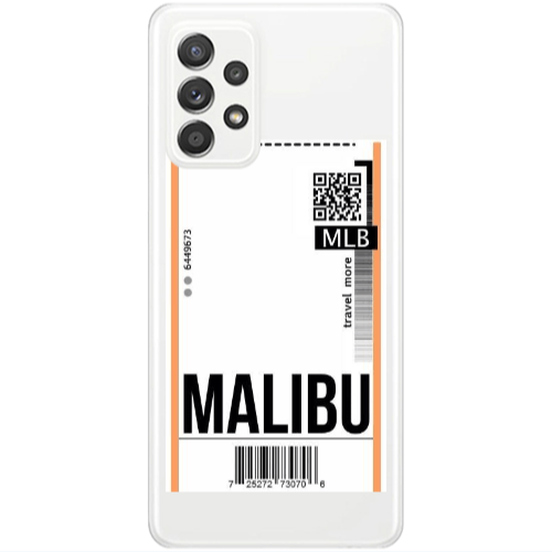 Samsung A52 Malibu Travel More Transparent Silicone TPU Θήκη