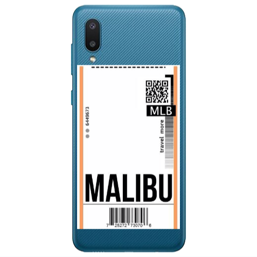 Samsung A02 Malibu Travel More Transparent Silicone TPU Θήκη
